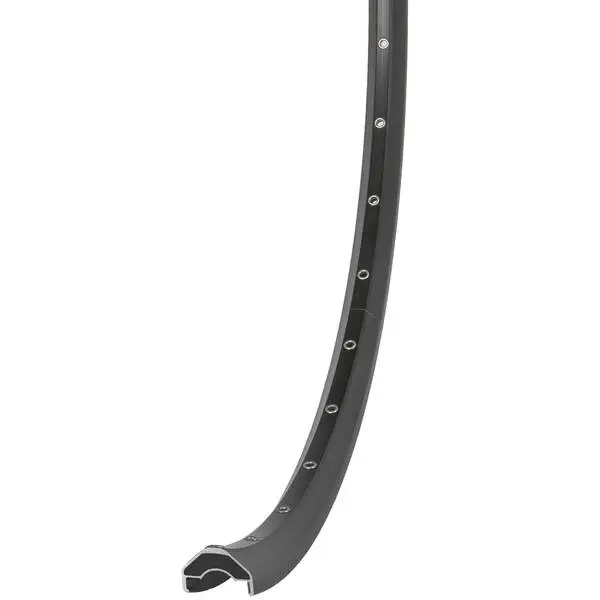 Alu MTB/Trekking Disc Felge, 28", 622 x 23 mm, 32 Loch, schwarz, mit Einfachösen