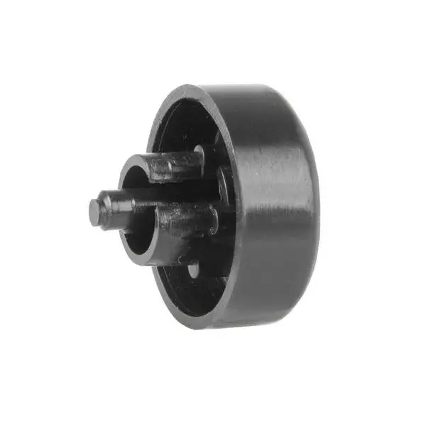 Schutzkappe für Laufradmontage, Kunststoff, semi-transparent, 3in1 - für 5/12/15 mm Achsen
