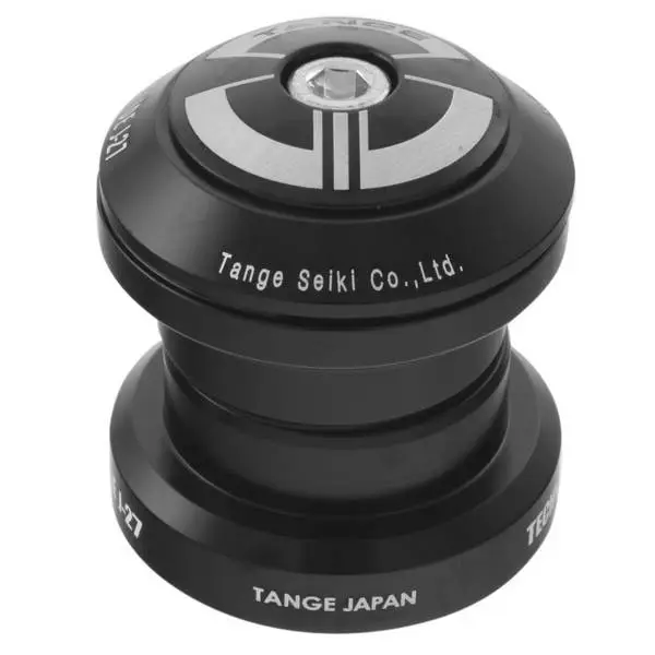 TANGE AHEAD-Steuersatz, TANGE SEIKI, 1.1/8", Alu, schwarz, 28.6/34/30 mm, EK