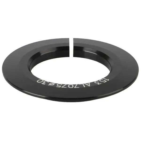 Adapter für 1.1/8" Gabelkonus, passend z.B. für Steuersatz Nr. 390360, 22,78, ..., Innendurchmesser 30 mm / Außendurchmesser für 1.5" Kugellager, schwarz