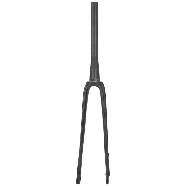 Rennradgabel CAR 1.1/8-1.5" FLAT IN, 1.1/8"-1.5", Voll-Carbon UD unlackiert, mit flat mount Disc-Bremsaufnahme, OLD 100 mm, oben 1.1/8" / unten 1.5" – Bild 2