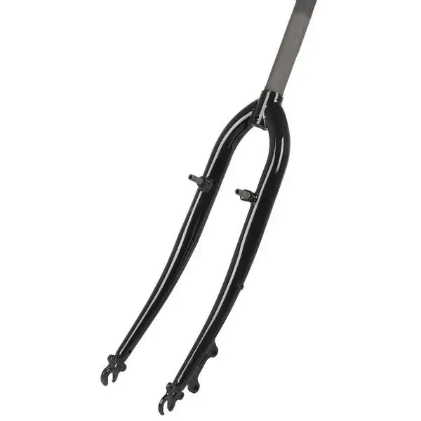 Trekkinggabel 28", 1.1/8" Konus 30.0, 240/130 mm, mit Anlötteile für LOW RIDER, für V-und Scheibenbremse, schwarz