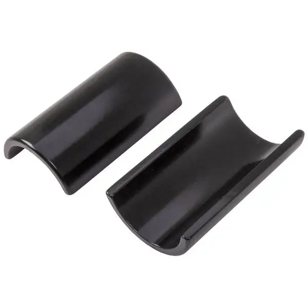 Reduzierhülsen-Set für Vorbauten, reduziert Lenkerklemmung von 31.8 mm auf 25.4 mm, Alu, schwarz, MV