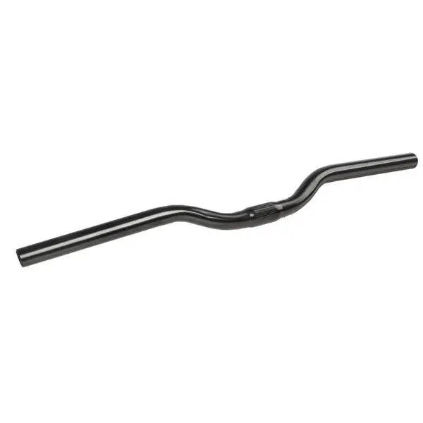 Lenker >Touring 580<, Stahl, Klemmung 25.4 mm, Breite 580 mm, rise 30 mm, backsweep 15°, upsweep 3°, schwarz, MV