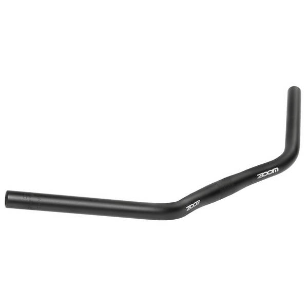 ZOOM Touring-Lenker ZOOM, Alu, matt schwarz, 590 mm, Klemmung 25.4 mm, 33 °, rise 26 mm, MV
