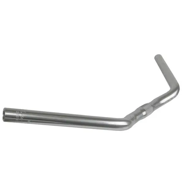 ZOOM Touring-Lenker ZOOM, Alu, silber poliert, 590 mm, Klemmung 25.4 mm, 33 °, rise 26 mm, MV