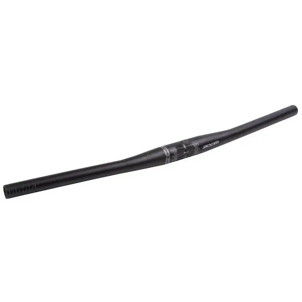 ZOOM MTB-Lenker, Alu, matt schwarz, 620 mm, Klemmung 31.8 mm, 10°, rise 0 mm, auf ZOOM-Karte