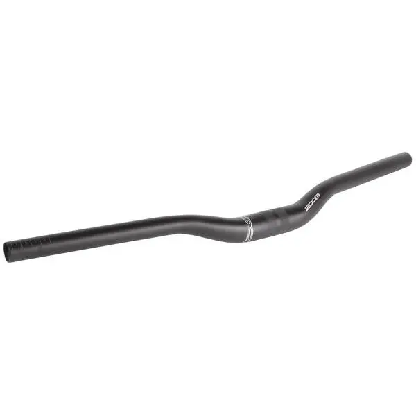 ZOOM MTB-Lenker, Alu, matt schwarz, 620 mm, Klemmung 31.8 mm, 9°, rise 30 mm, upsweep 5°, auf ZOOM-Karte