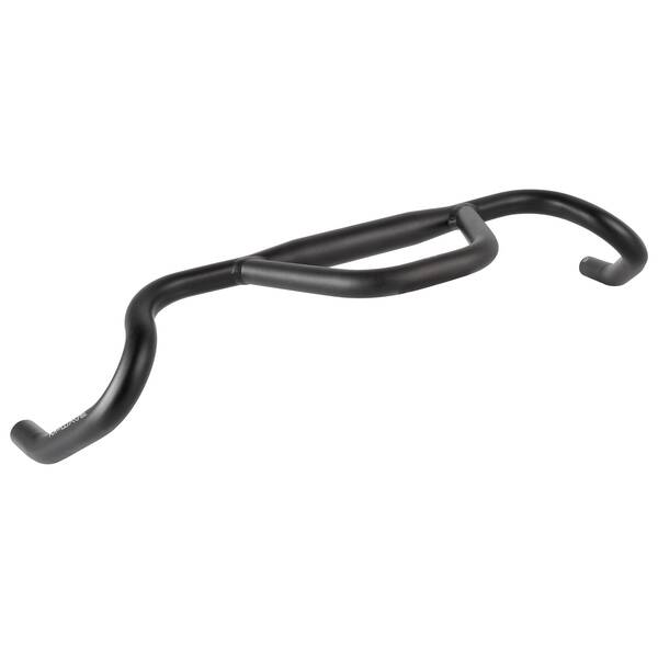 Lenker; Aluminium 6061; Weite: 460 mm; Klemmung: Ø 31,8; Flare: 30 °; Reach: 76mm; Drop: 110 mm; Gewicht: 494 g; max. Zuladung: 5 kg