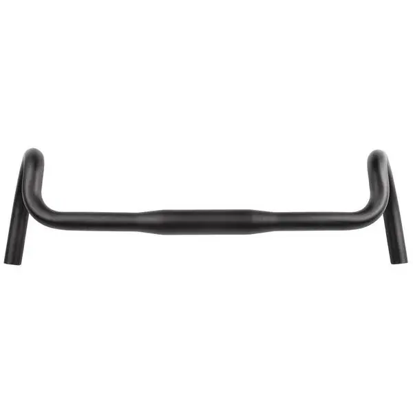 ZOOM Gravelbike-Lenker Zoom, Alu, mattschwarz, 400 mm, Klemmung 31.8 mm, Reach 83 mm, Drop 107 mm, sweep 25°, auf Karte – Bild 5