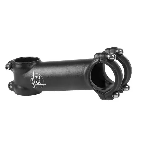 M-WAVE AHEAD-Vorbau >Astem 3D<, M-WAVE, 1.1/8", 100 mm, 7°, Alu 3D-geschmiedet, schwarz, Klemme 31.8 mm, auf Karte