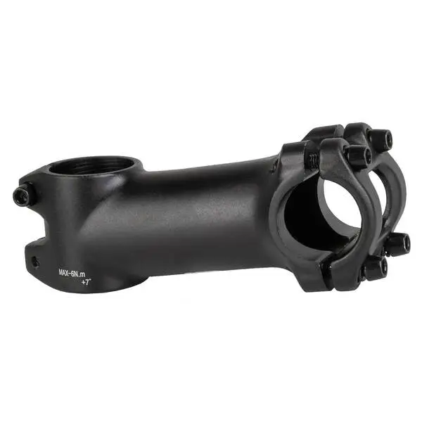 M-WAVE AHEAD-Vorbau >ST-M3.3< M-WAVE, Alu, mattschwarz, 1.1/8" (28.6mm), 7°, 25.4 mm x 90 mm, auf Karte