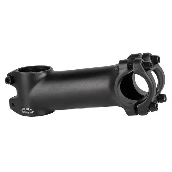 M-WAVE AHEAD-Vorbau >ST-M3.3< M-WAVE, Alu, mattschwarz, 1.1/8" (28.6mm), 7°, 25.4 mm x 105 mm, auf Karte