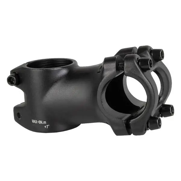 M-WAVE AHEAD-Vorbau >ST-M3.3< M-WAVE, Alu, mattschwarz, 1.1/8" (28.6mm), 7°, 25.4 mm x 60 mm, MV