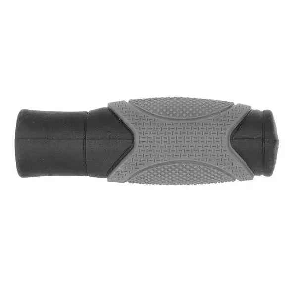 M-WAVE Zweikomponentengriff "Soft Touch", 125 mm, schwarz/grau, paarweise auf M-WAVE-Header 084157
