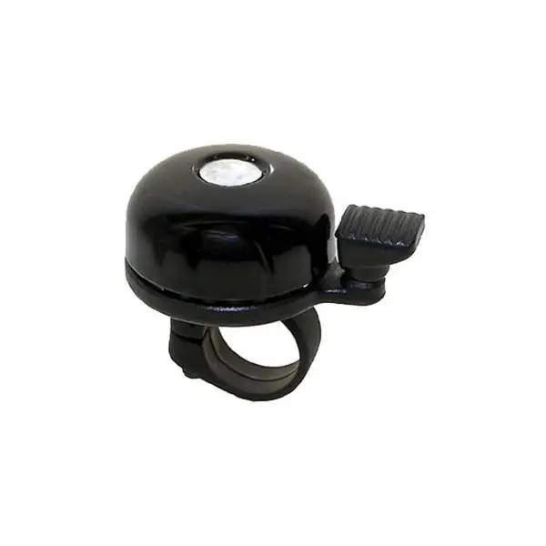 Alu-Glocke, Japan Qualität, schwarz, sehr lauter und heller Klang, 43mm