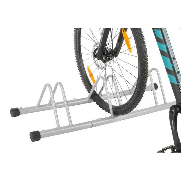 Fahrradabstellständer, Stahl, silber, 1 Set = 3 Stück, MV – Bild 2