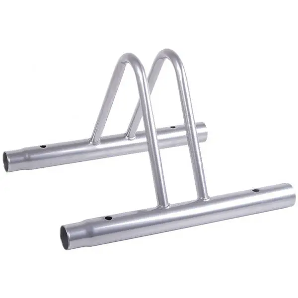 Fahrradabstellständer, Stahl, silber, MV