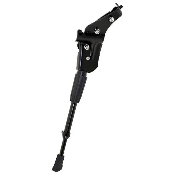 Parkstütze, Alu, für Hinterbau-Befestigung, verstellbar von 24" bis 28", Alu, schwarz, passend auch für Oversize, universelles Befestigungssystem mit 3 Edelstahlschrauben