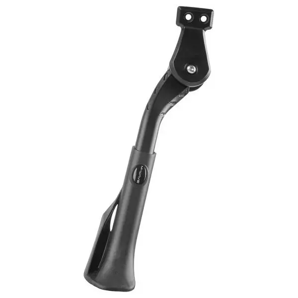 M-WAVE Parkstütze M-WAVE >Column-E1<, für Montage an der Kettenstrebe, schwarz, einstellbar von 26" - 29", mit Sicherheitsfuß, auf Karte