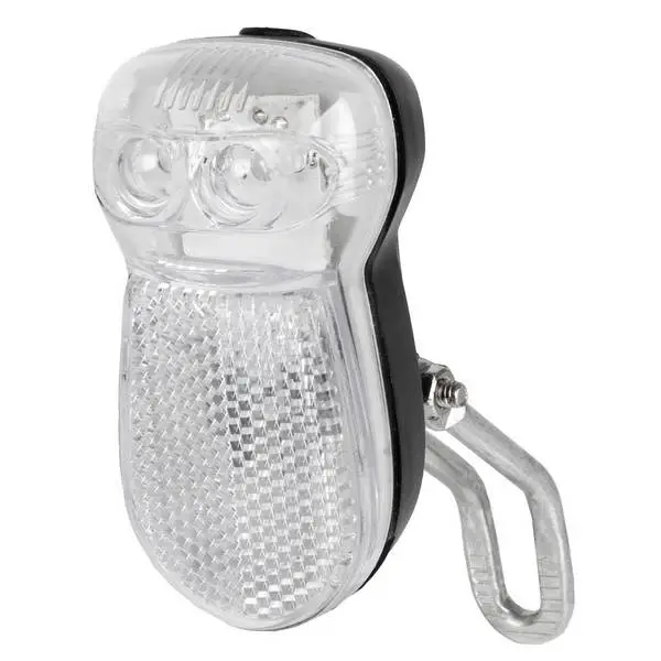 LED-Scheinwerfer, 2 weiße LED, Reflektor, 2 Funktionen, mit Halter, mit Batterien, ohne Prüfzeichen, MV