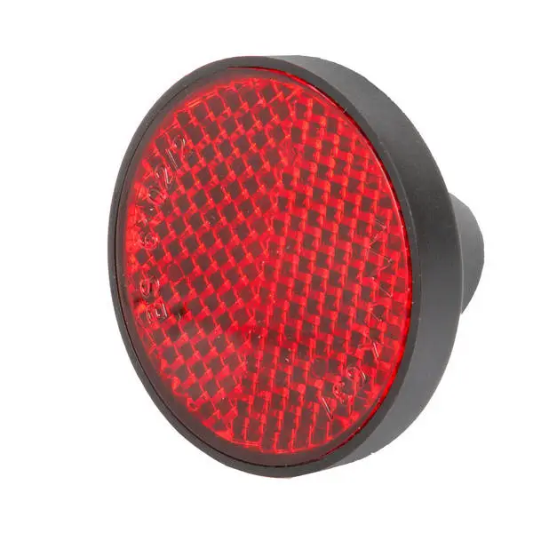 Reflektor, für Schutzblech, rund, rot, Durchmesser 41 mm, mit deutscher Prüfnummer