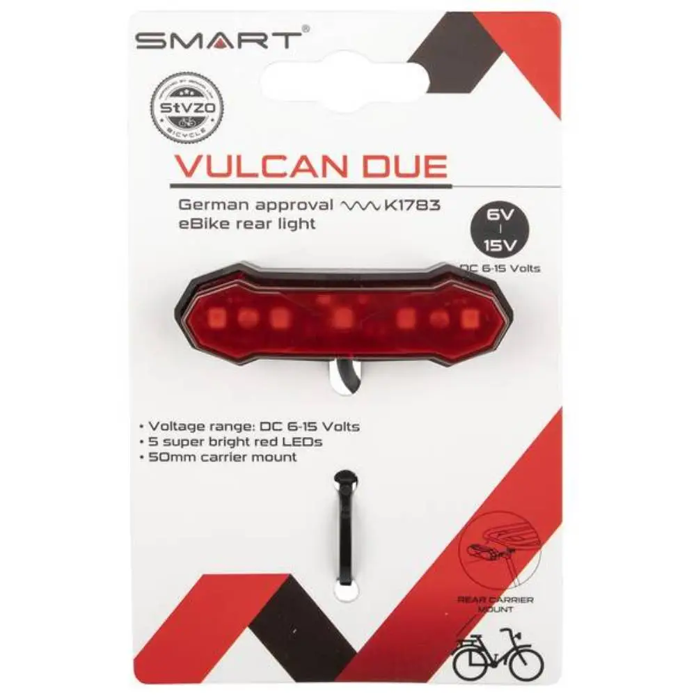 SMART Vulcan Due E-Bike Gepäckträger-Rücklicht – Bild 2