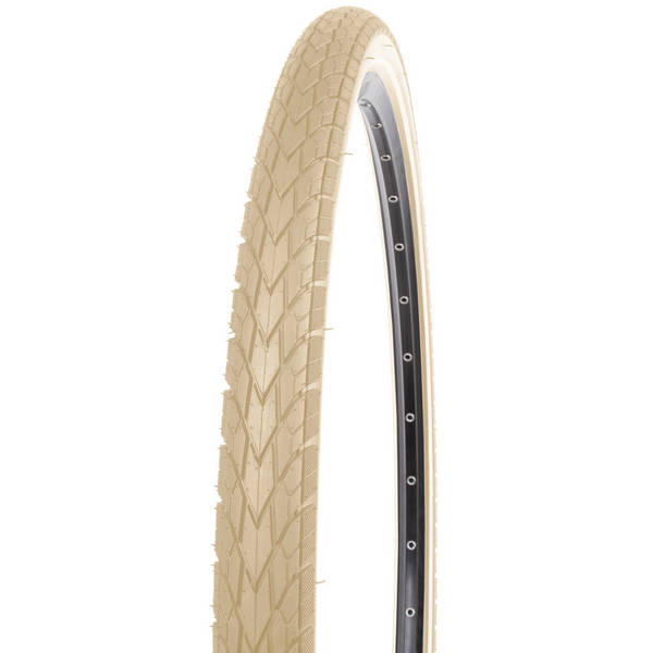 KENDA Reifen 700x40C, 42-622, K-1172, -KHAN II-, 30 TPI, creme, mit Reflexstreifen
