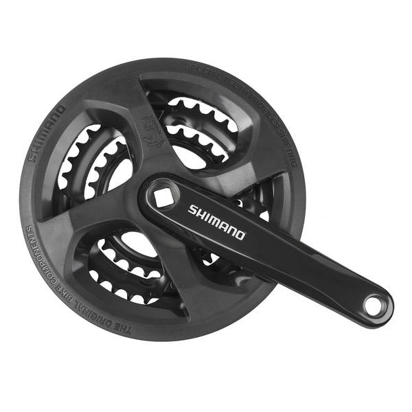 SHIMANO Kurbelgarnitur 3-fach Tourney