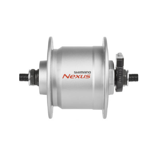 SHIMANO Nabendynamo Nexus DH-C3000-3N-NT silver