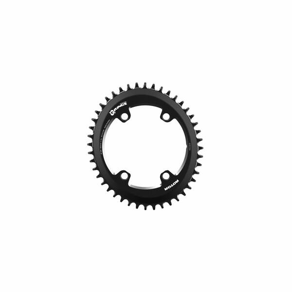 ROTOR Kettenblatt Q RINGS 1X BCD110X4 42T UNIVERSAL TOOTH BLACK