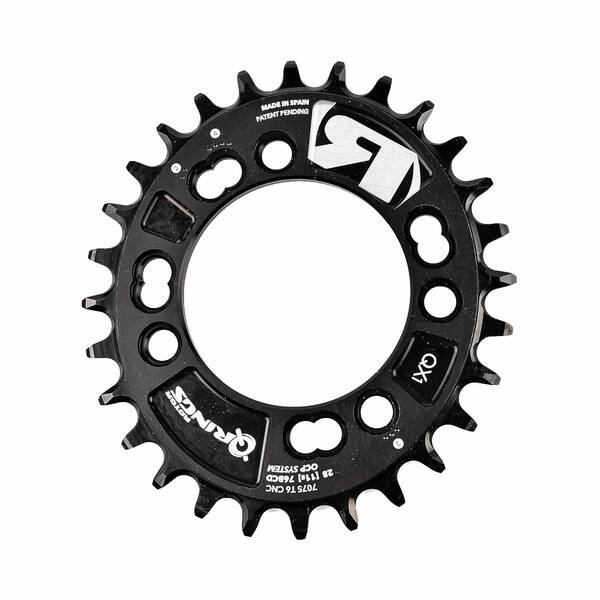 ROTOR Kettenblatt Q RINGS BCD76X4 32T BLACK
