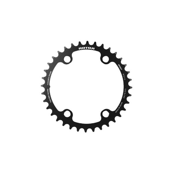 ROTOR Kettenblatt ROUND RING AXS BCD110X4 48T(FOR 35) OUTER BLACK