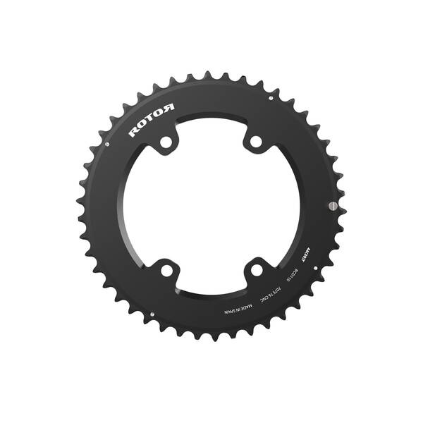 ROTOR Kettenblatt ROUND RING GRX BCD80X4 31T(48) INNER BLACK
