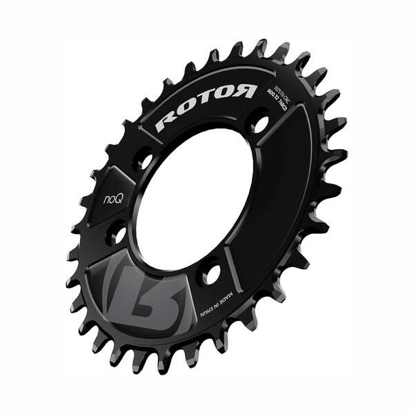 ROTOR Kettenblatt ROUND RING BCD76X4 32T BLACK