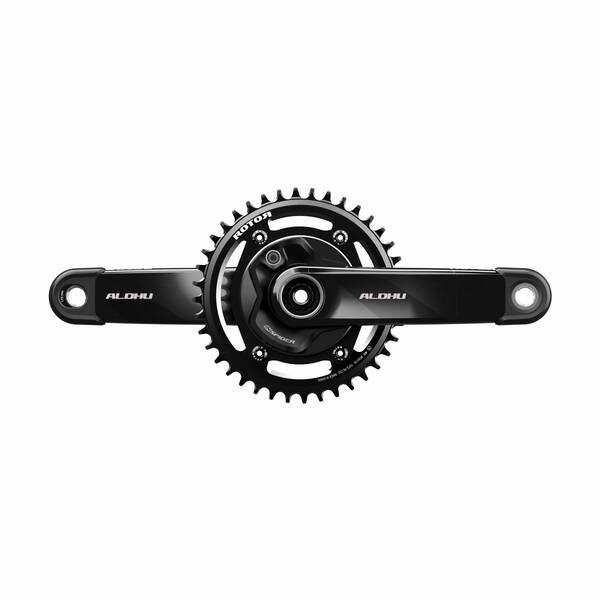 ROTOR Kurbelgarnitur 2-fach ALDHU CARBON GRAVEL R46/30-11S - 170 MM