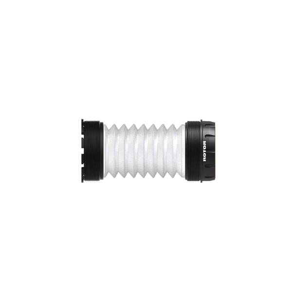 ROTOR Tretlager mit Gewinde T4724 ASYMMETRIC BB STEEL BLACK