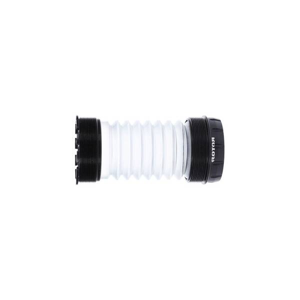 ROTOR Tretlager mit Gewinde T4730 ASYMMETRIC BB STEEL BLACK