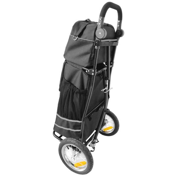 M-WAVE Gepäckanhänger Stalwart Shop 2 Bike – Bild 5