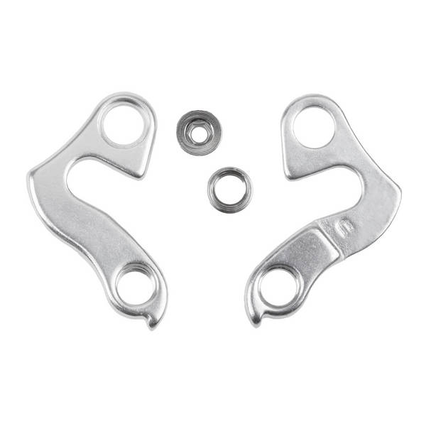 Ausfall-Ende für Dirt-Jump/Dual-Slalom-Rahmen Nr. 660790, mit Schraube und Mutter
auch passend für Modelle von z.B. Raleigh, Merida, Ironhorse, KHS, Ibis und weitere