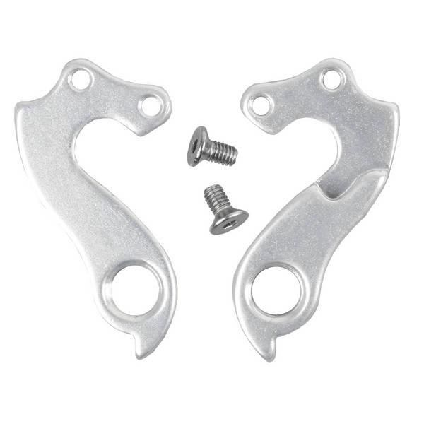 Ausfall-Ende für Cabonrahmen, silber, mit 2 Schrauben, für Rahmen Nr. 661200-4 und 661210-5
auch passend für Modelle von z.B. Corratec, Wilier, Argon 18, Storck, Bergamont und weitere