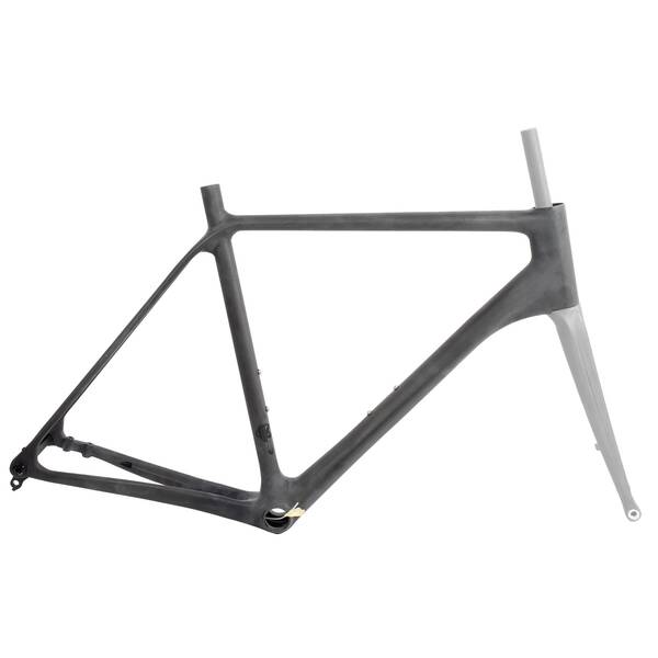Rennrad Carbonrahmen JRB011, Größe 500 mm, für FSA-ACR System, Pressfit 41 x 86,5 mm, Flat Mount Scheibenbremsen, Sattelstütze 27,2 mm, UDH Ausfallende, UD Carbon unlackiert, interne Kabelführung, Di2-ready mit Bohrungen und Stopfen, für Achse 12 x 142 mm (M12x1,0P). Verpackt in Luftpolsterfolie, 2 Stück im Exportkarton – Bild 5