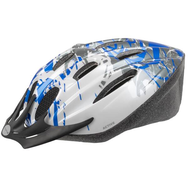 M-WAVE Fahrradhelm Blue Spots