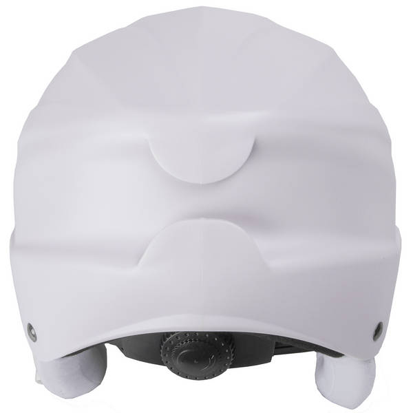 M-WAVE Ski Helm, Design: matt weiß, Größe M 55 - 58 cm, mit Ringsystem, mit abnehmbaren Ohrenpads, mit verschließbaren Belüftungsöffnungen, Box – Bild 4
