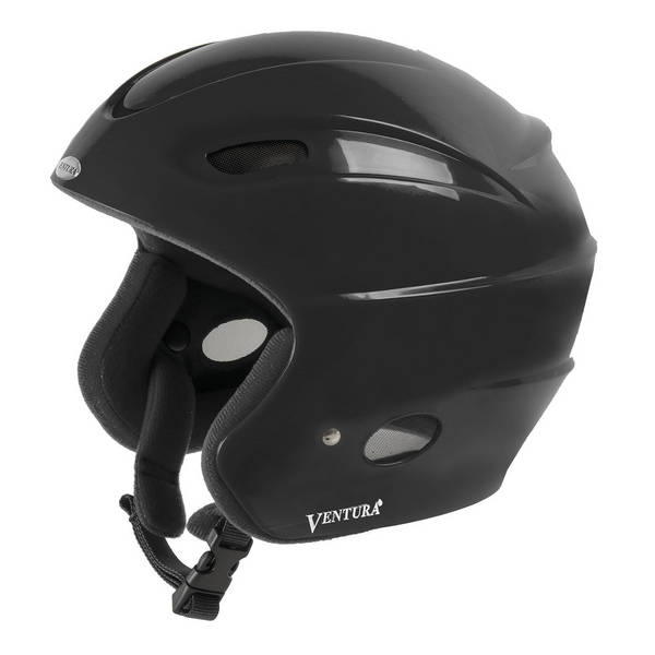 VENTURA Skihelm, "RACING STAR II KIDS", Größe: 48-54 cm, schwarz, VENTURA-EK