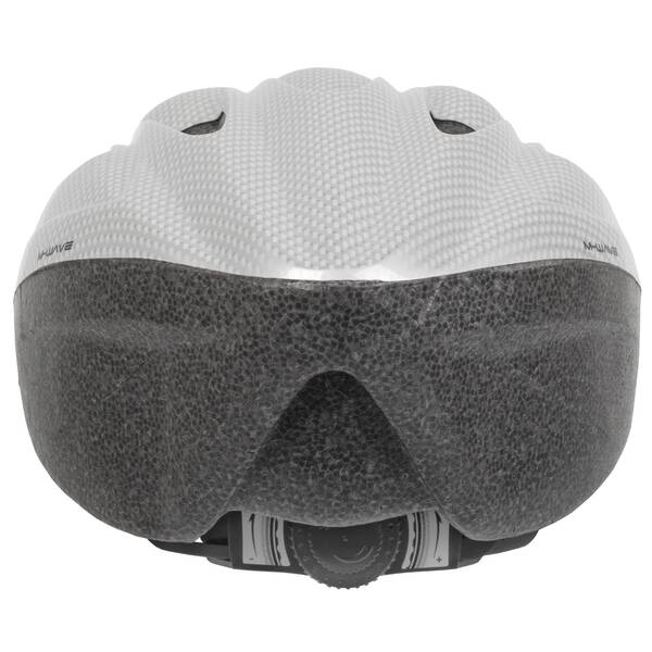 M-WAVE Helm für Erwachsene/Jugendliche, >ACTIVE<, Design: White Carbon, Größe L 58 - 61 cm, mit Ringsystem, Box – Bild 4