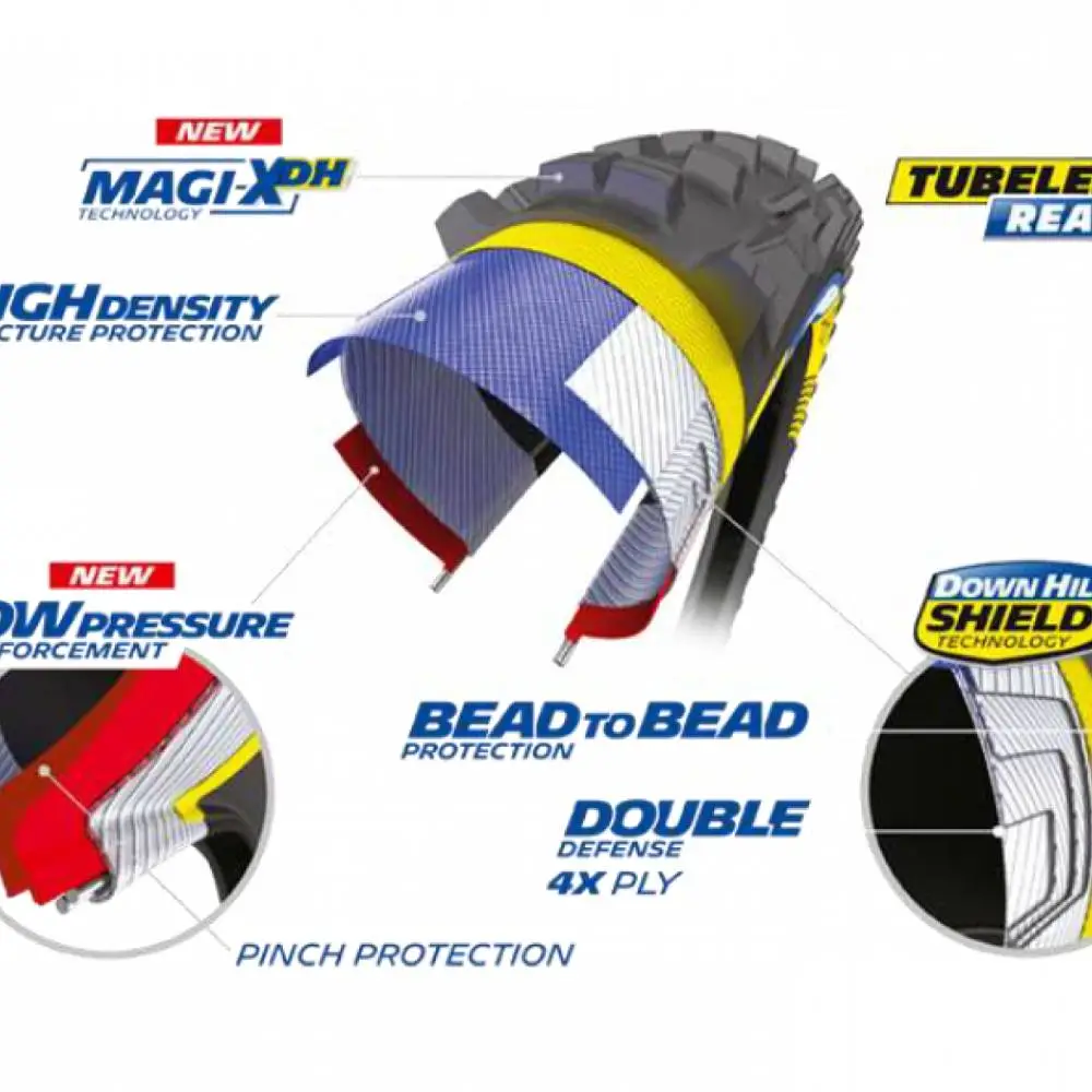 MICHELIN-REIFEN 29X2.40 (61-622) DH34 MAGI-X DH TLR – Bild 2